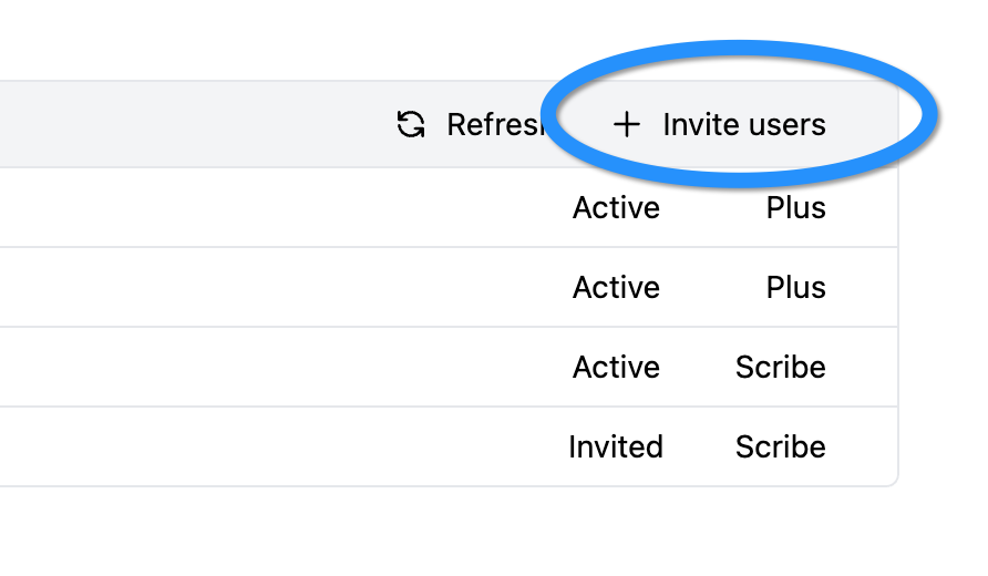 Add user to existing billing group