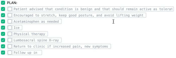 Conversion of elements to text in Dilato